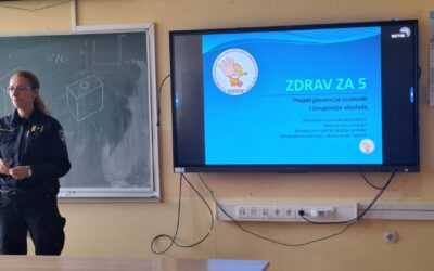 U Mjesecu borbe protiv ovisnosti održano edukativno predavanje za osmaše