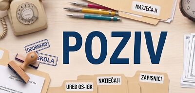 Poziv na usmenu provjeru – pomoćnici